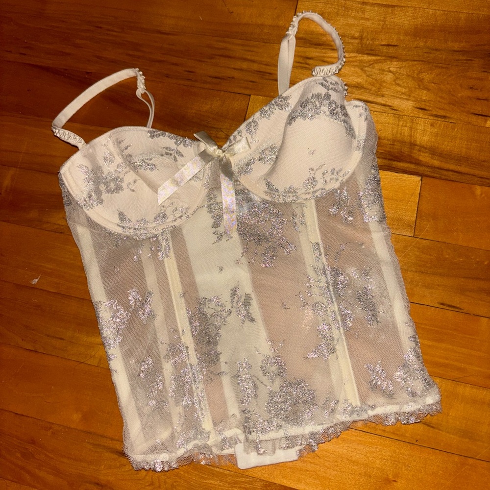 Transparent 34B Sexy Corset
